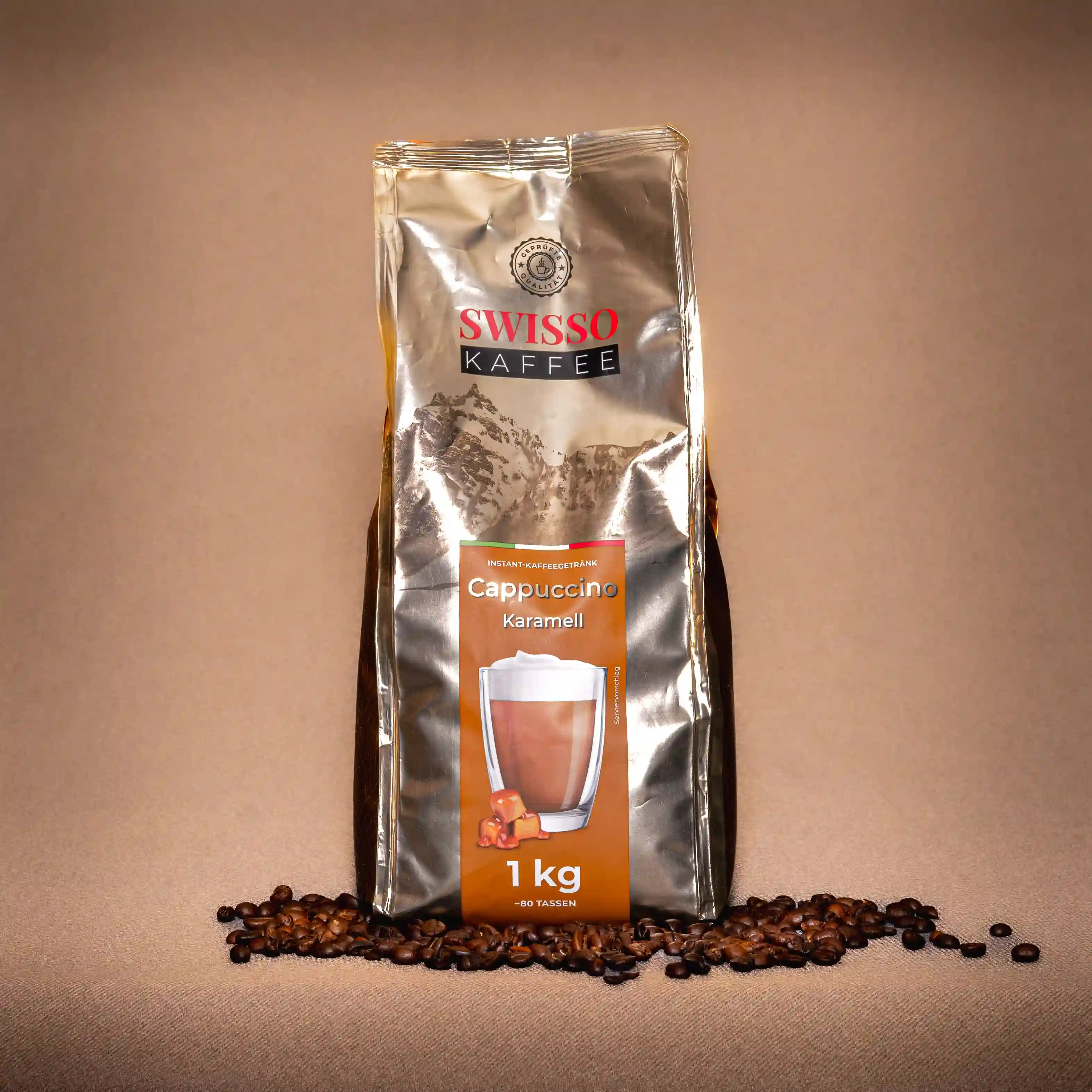 Swiss Cafe Caramel Cappuccino Mix 1kg main