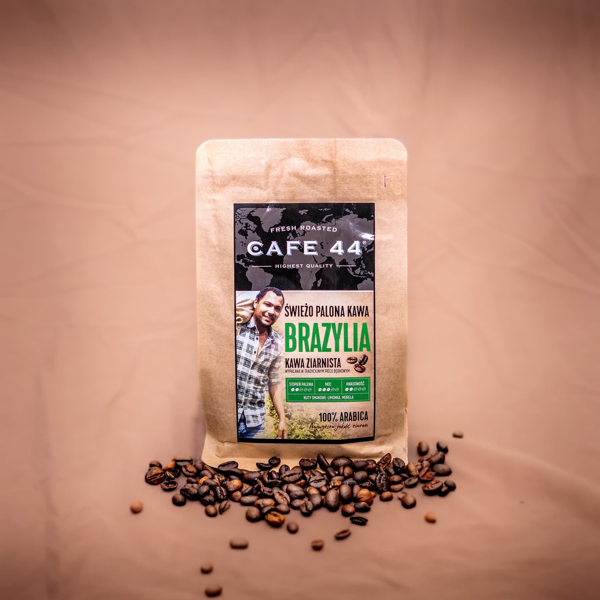 Cafe44 Brazilian Whole Bean 200g main